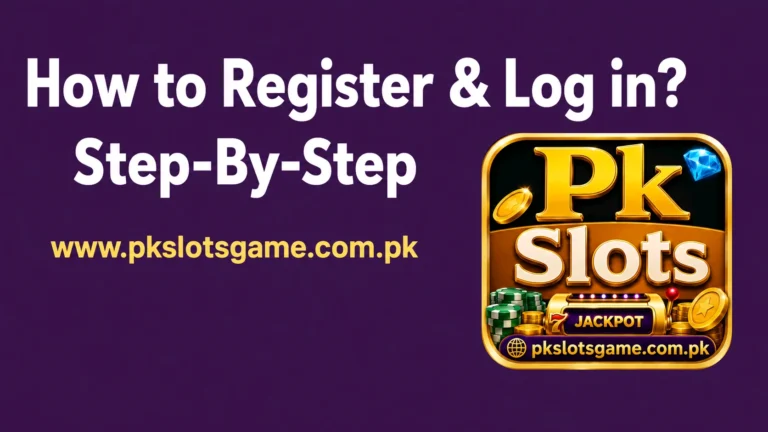 Login & Register PkSlots